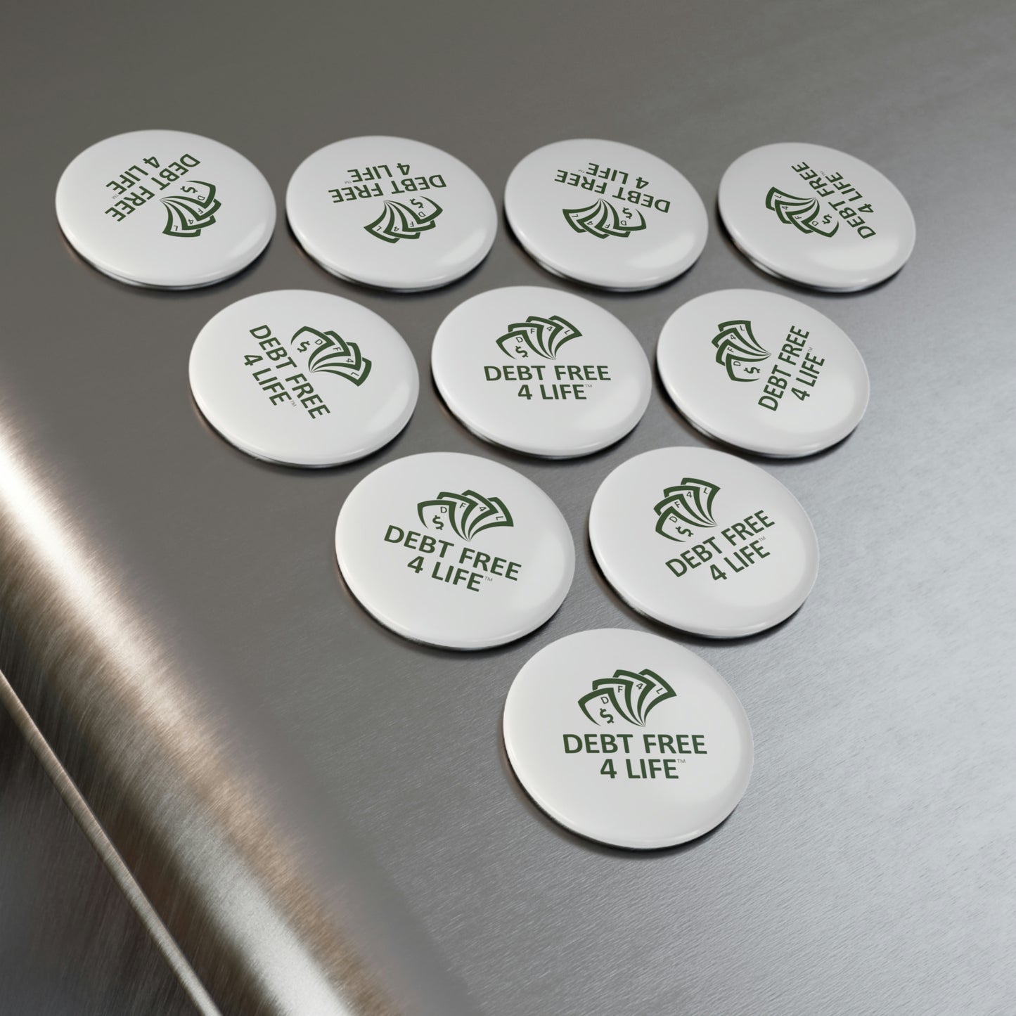 Button Magnet, Round (1 & 10 pcs)