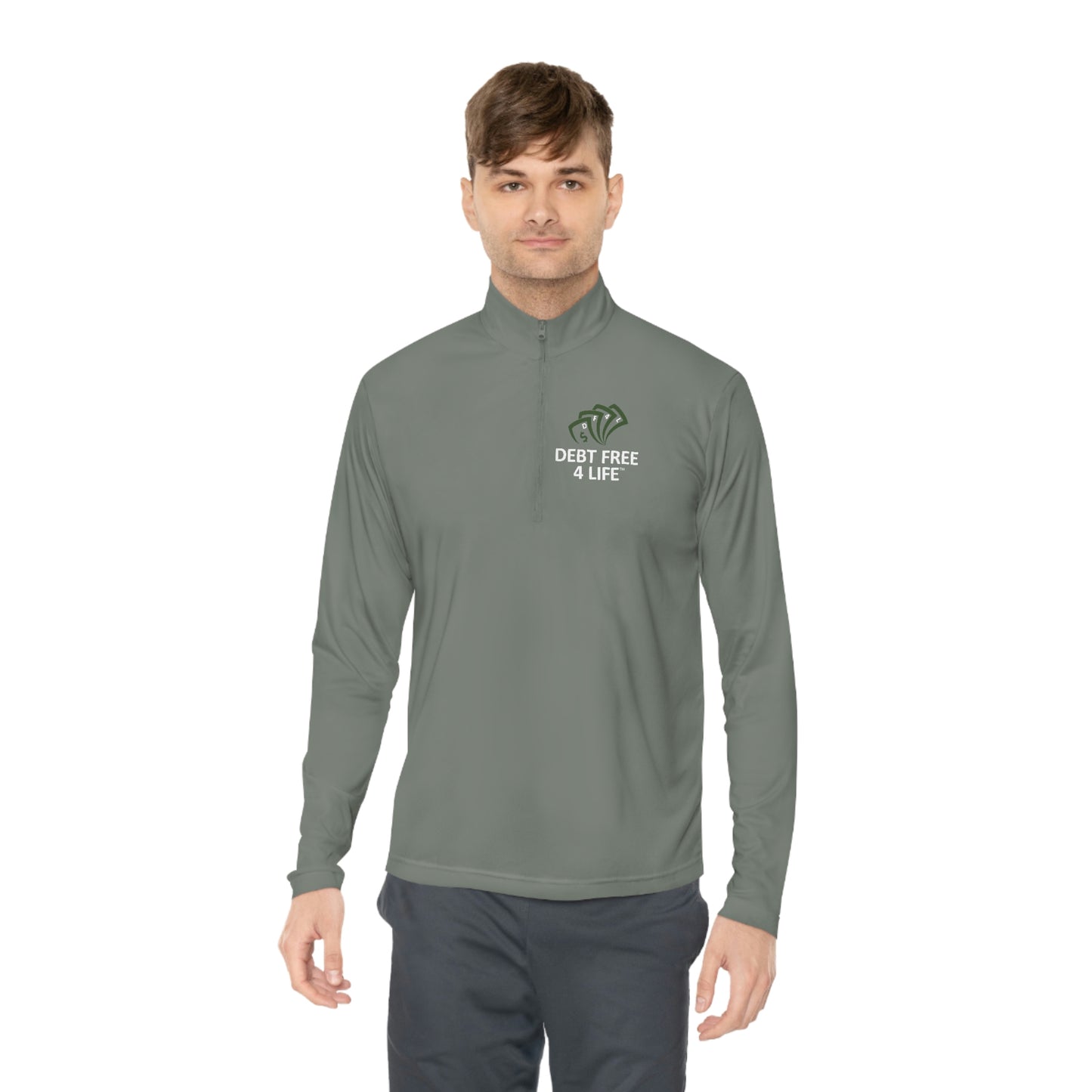 8. Unisex Quarter-Zip Pullover